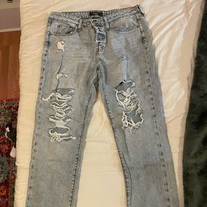 Aeropostale Ripped Boyfriend Jeans